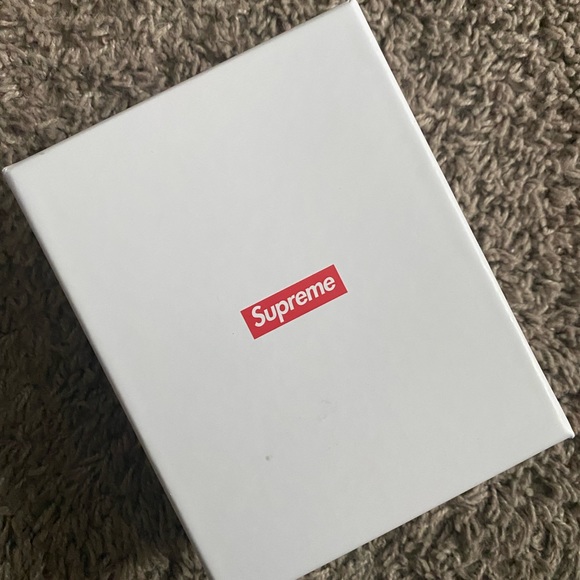 Olive colored Supreme belt